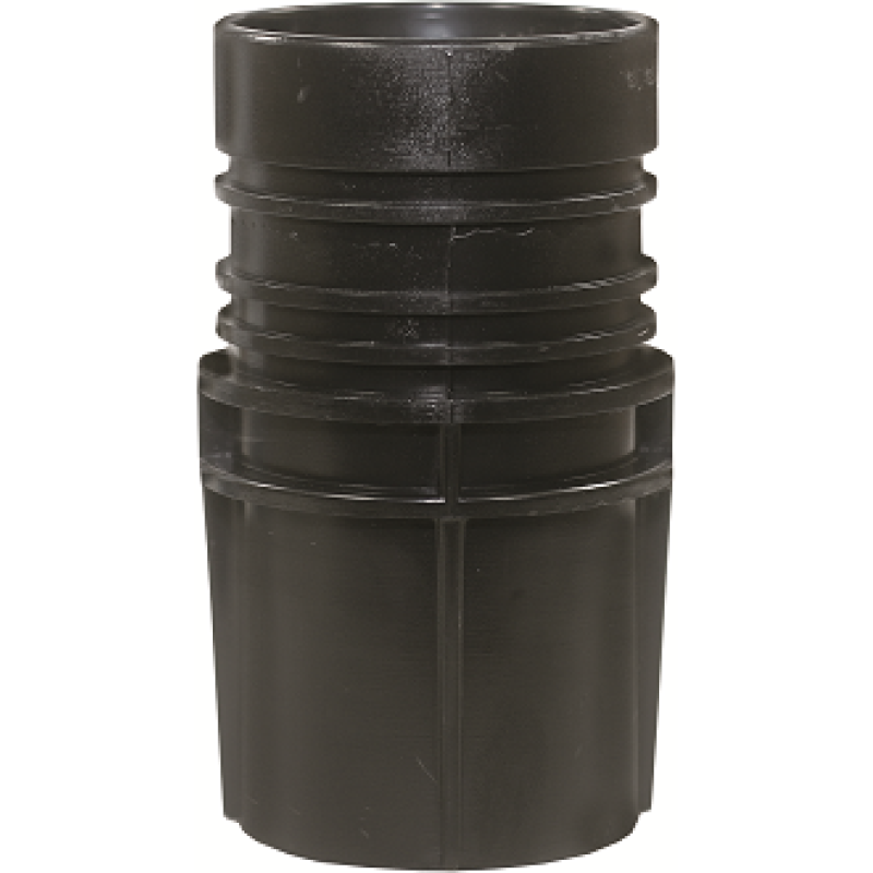 ketelaansluiting 38 mm uit.